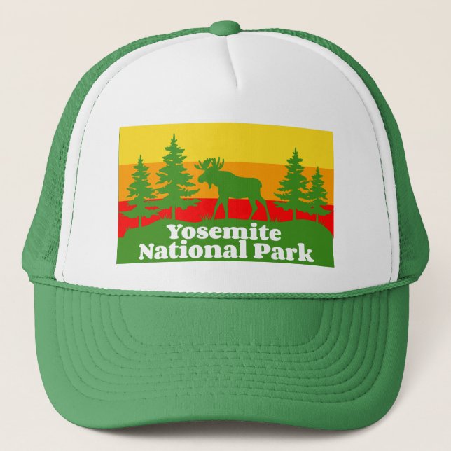 Vintage Yosemite Trucker Hat (Front)