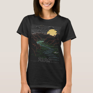Vintage Zion National Park I Hiked Angels Landing  T-Shirt