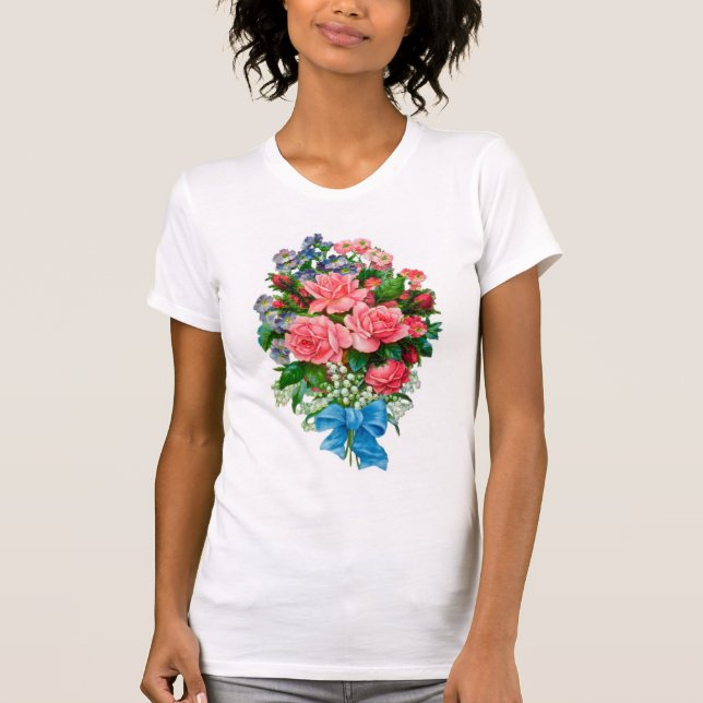 Vintages Roses T-shirt (Front)