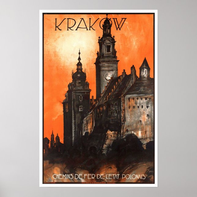 Vinttravel, Krakow Poster (Front)