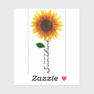 Vinyal Sticker - You Are My Sunshine