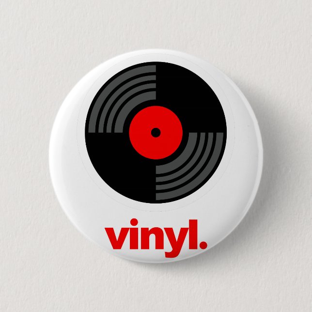 Vinyl 6 Cm Round Badge (Front)