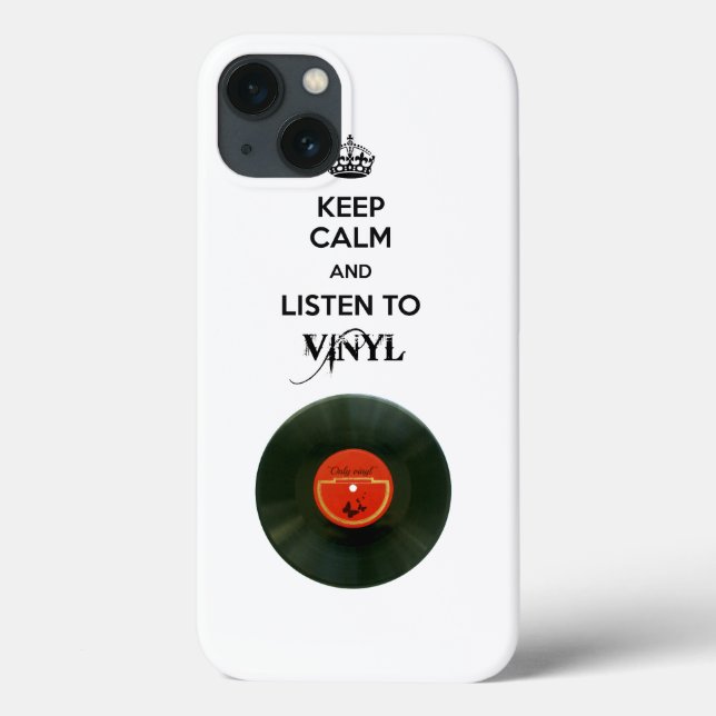 Vinyl Case-Mate iPhone Case (Back)