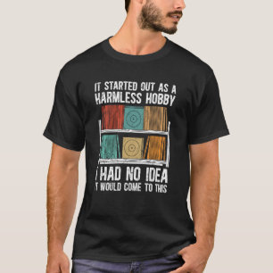 Vinyl Collector Funny Record Collecting Vinyl Reco T-Shirt