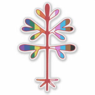 Vinyl Decal with Pride Sapling