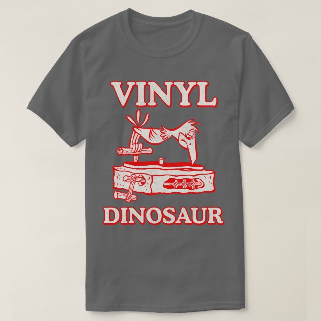 Vinyl Dinosaur T-Shirt (Design Front)