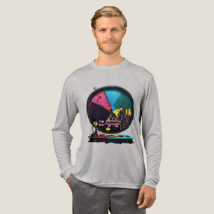 Vinyl Dreams: 90’s NYC Beats T-Shirt Tri-Blend Shirt
