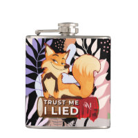 Vinyl Flask 6oz : Trust Me (black)
