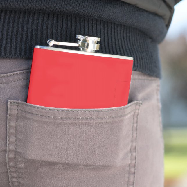 Vinyl Flask | 8 oz | Sleek & Custom (In Situ)