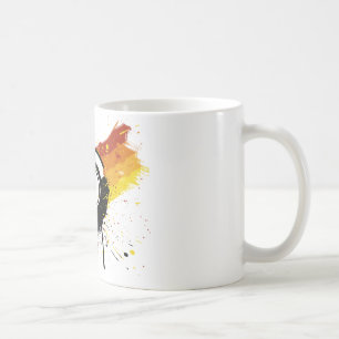 Vinyl Graffiti - DJ record DJing DJs Disc Jockey Coffee Mug