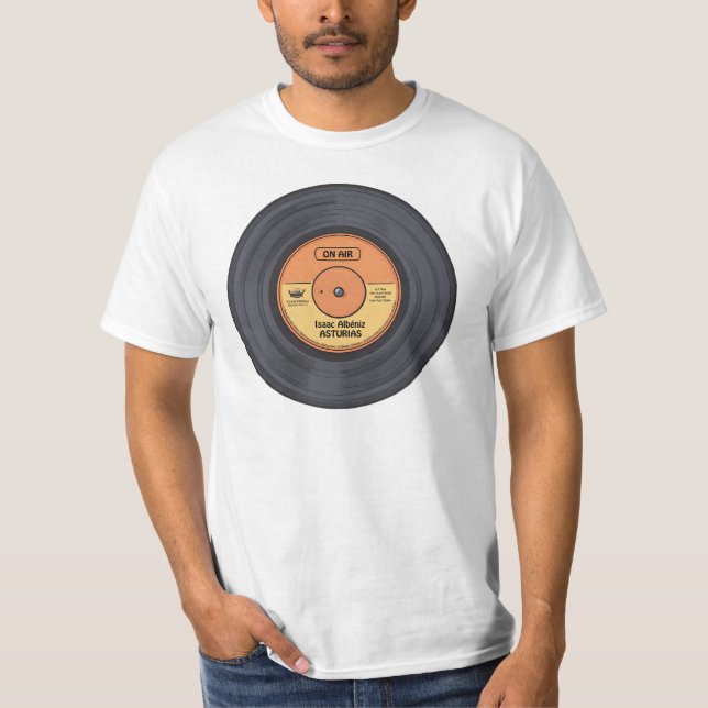 vinyl, graffiti, music, street art, urban T-Shirt (Front)