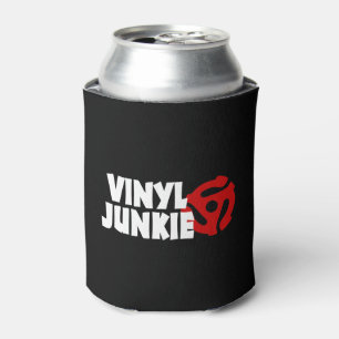 Vinyl Junkie Can Cooler