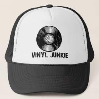 Vinyl Junkie Trucker Hat