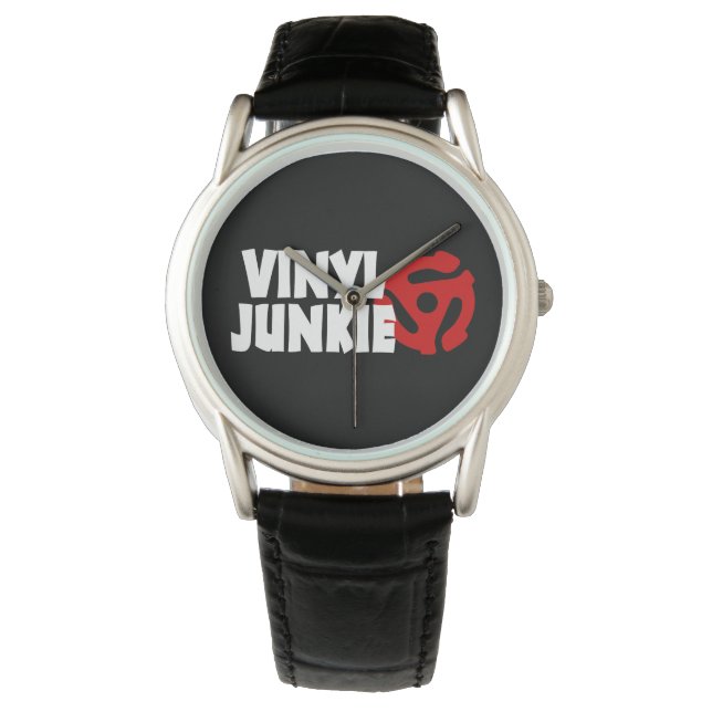 Vinyl Junkie Watch (Front)