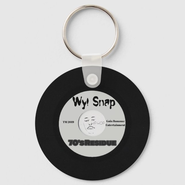 Vinyl Key Ring (Front)