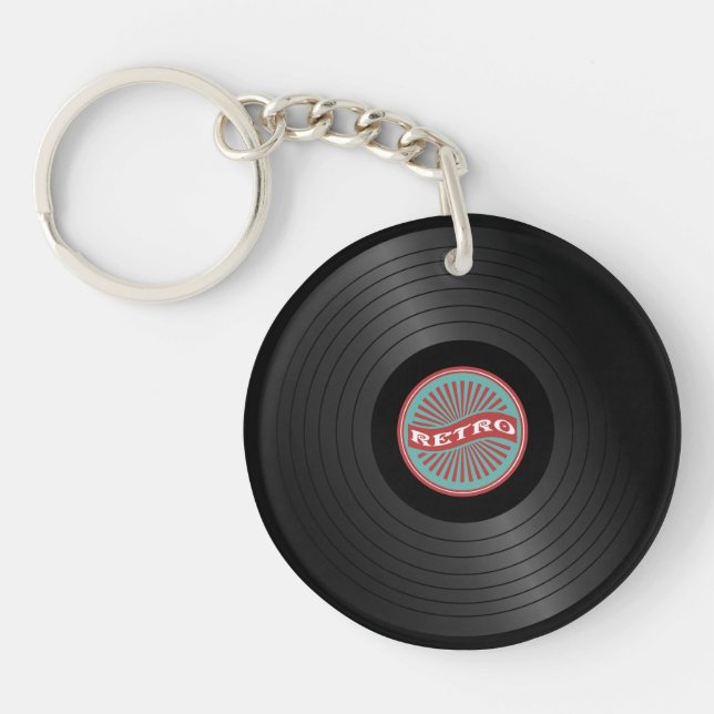 Vinyl Key Ring (Front)