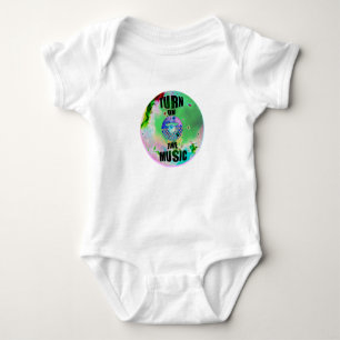 Vinyl Music Baby Bodysuit