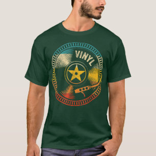 Vinyl Music Records Shirt Vintage Retro Vinyl Reco