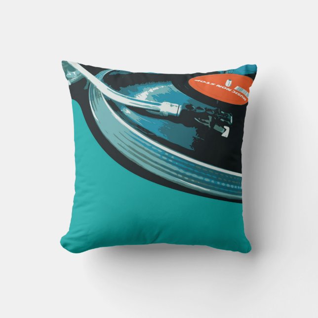 Vinyl Music Turntable Cushion (Front)