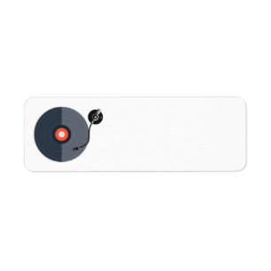 Vinyl Record Address Labels