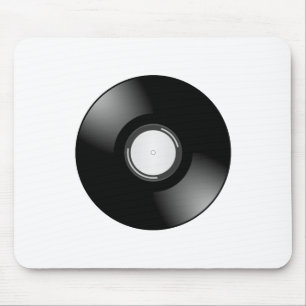 Vinyl Record by Chillee Wilson Mouse Pad