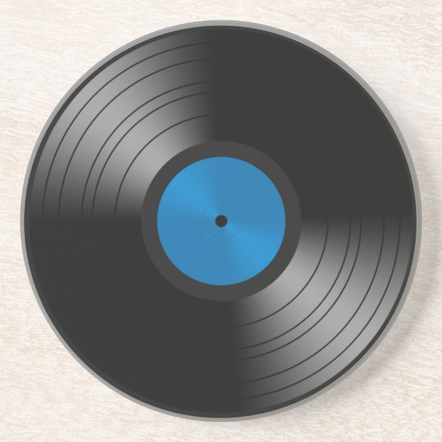 Vinyl Record Coaster (Front)