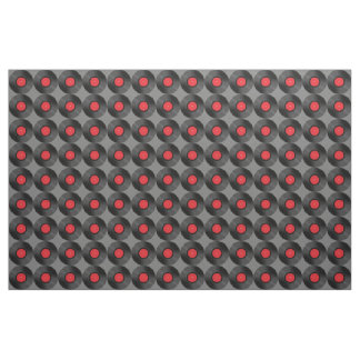 Vinyl Record Design Fabric