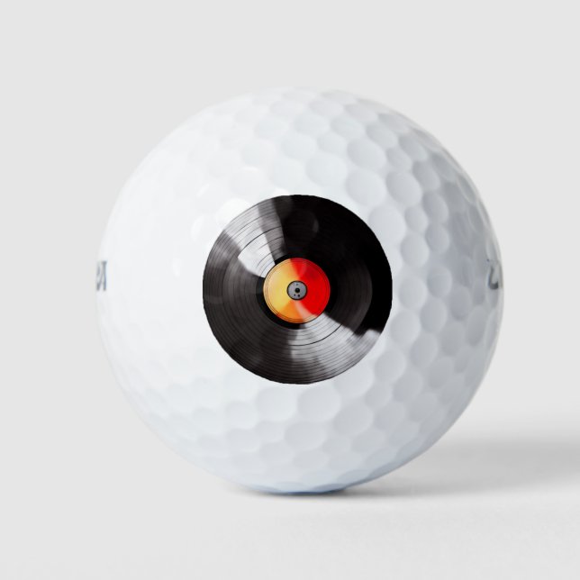 Vinyl Record Golf Balls (Front)