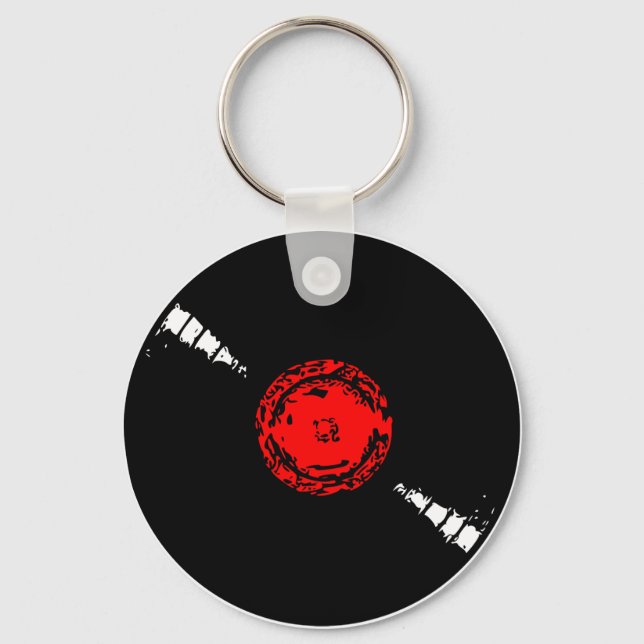 Vinyl Record keychain (Front)