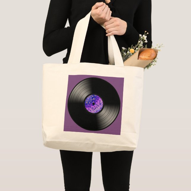 Vinyl Record LP  Tote bag for the Music Lover (Front (Product))