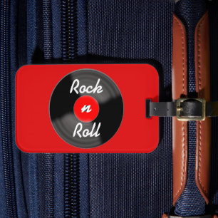 Vinyl Record Luggage Tag Gift