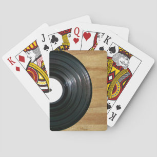 Vinyl Record Playing Cards
