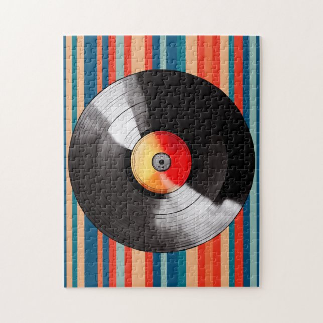 Vinyl Record Puzzle (Vertical)