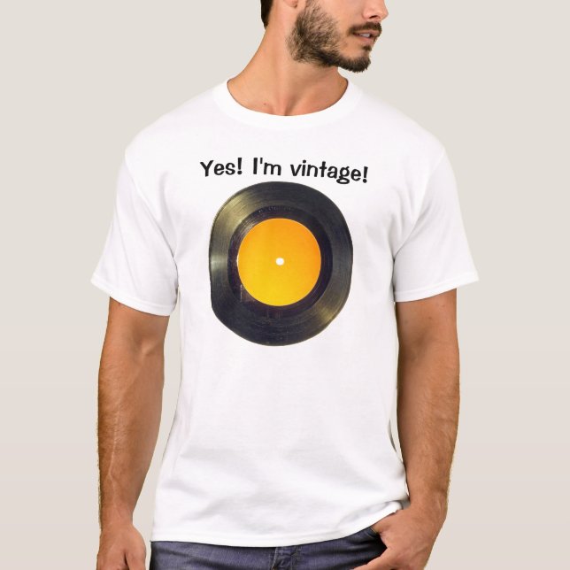 Vinyl record T-Shirt (Front)