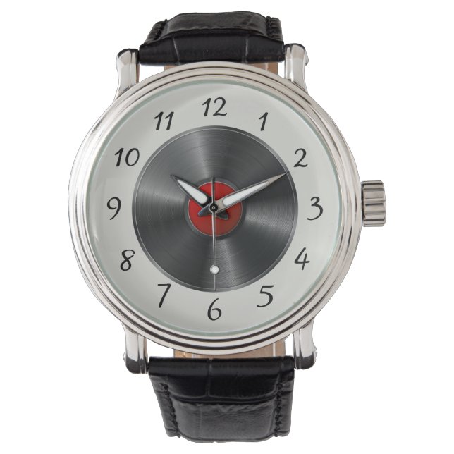 Vinyl Record Watch (Front)