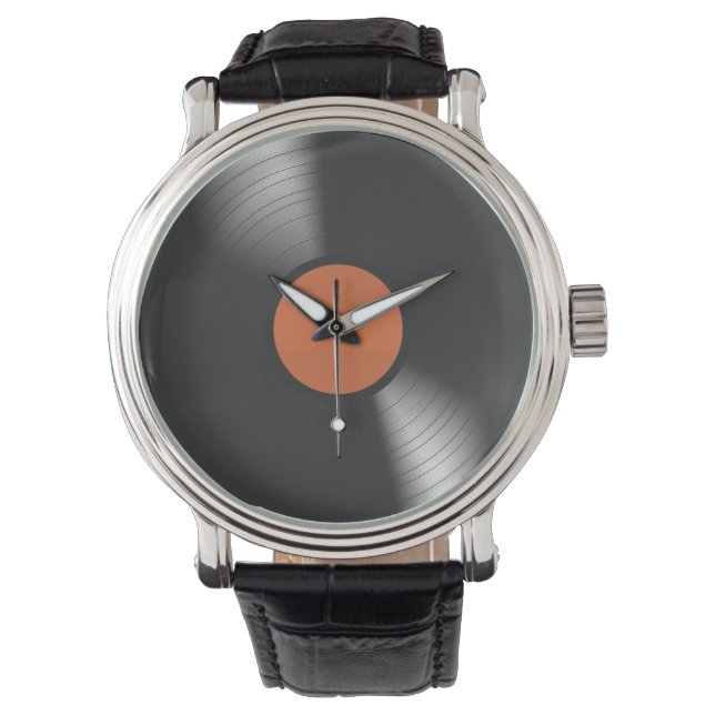 Vinyl Record Watch (Front)