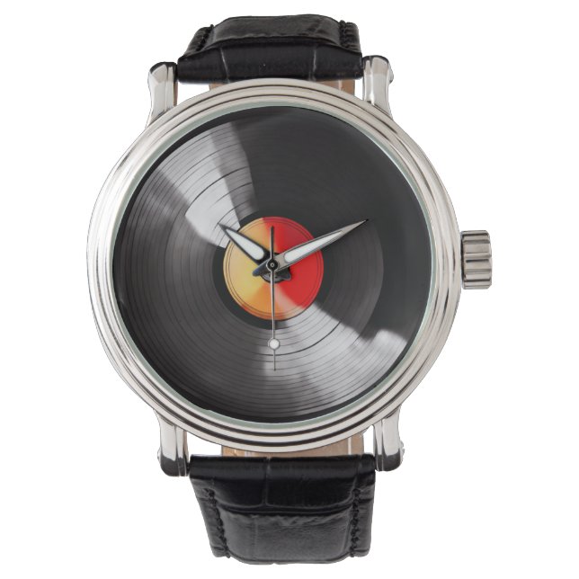 Vinyl Record Watch (Front)