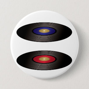 Vinyl Records Button