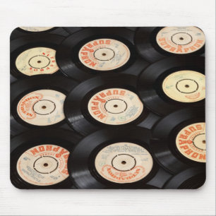 Vinyl Records Mouse Pad