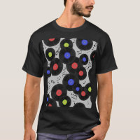 Vinyl Records: Music Note Pattern