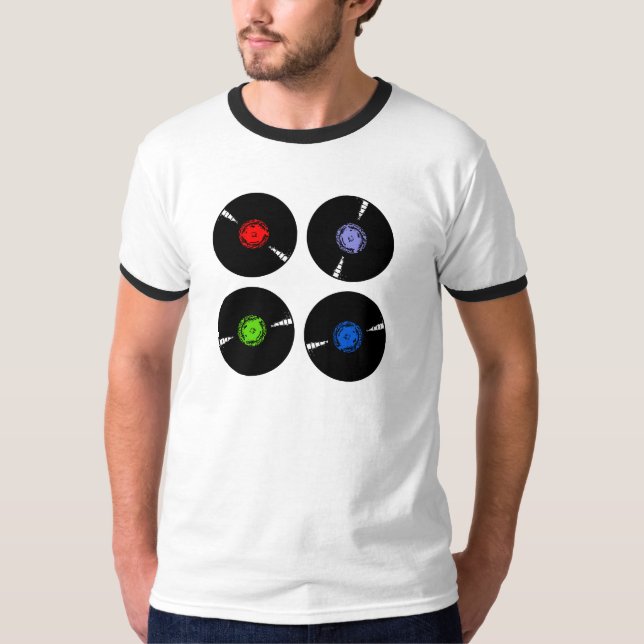 Vinyl Records t-shirt (Front)