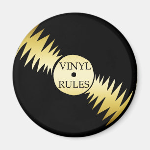 VINYL RULES MAGNET