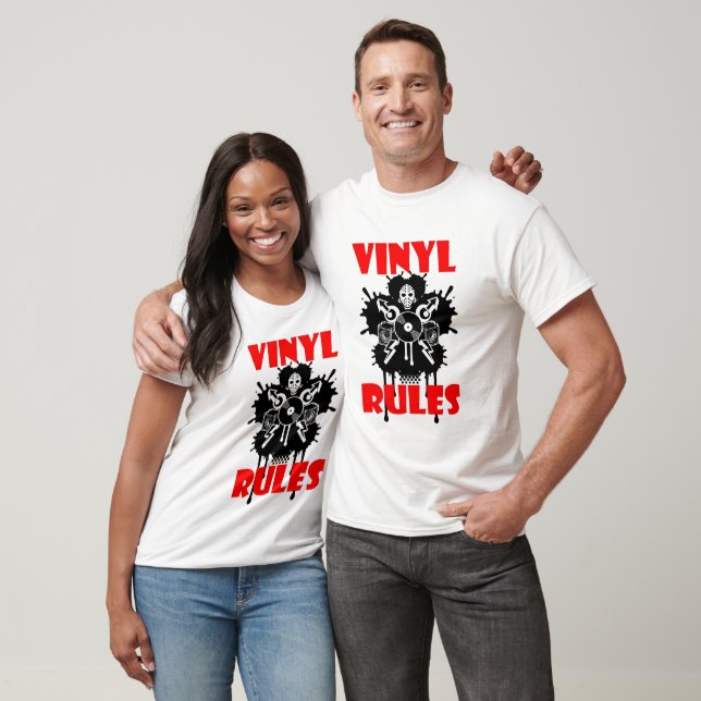 Vinyl Rules T-Shirt (Unisex)
