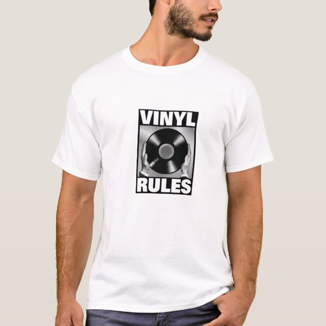 VINYL RULES T-Shirt (Front)