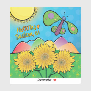 Vinyl Sticker - Sunny Buellton -Buellton.Art