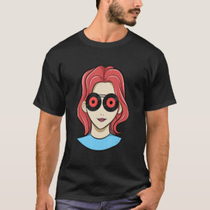 Vinyl Sunglasses Vinyl Records Lp Collector Women T-Shirt