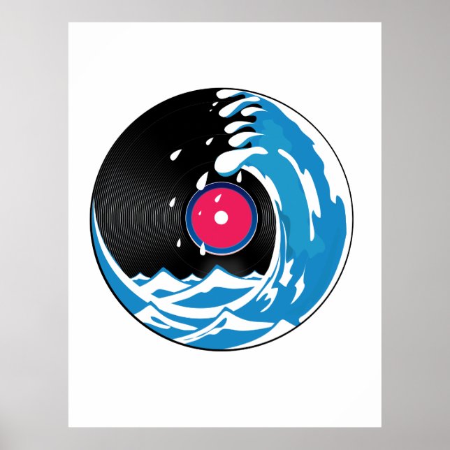 Vinyl Wave Poster (Front)