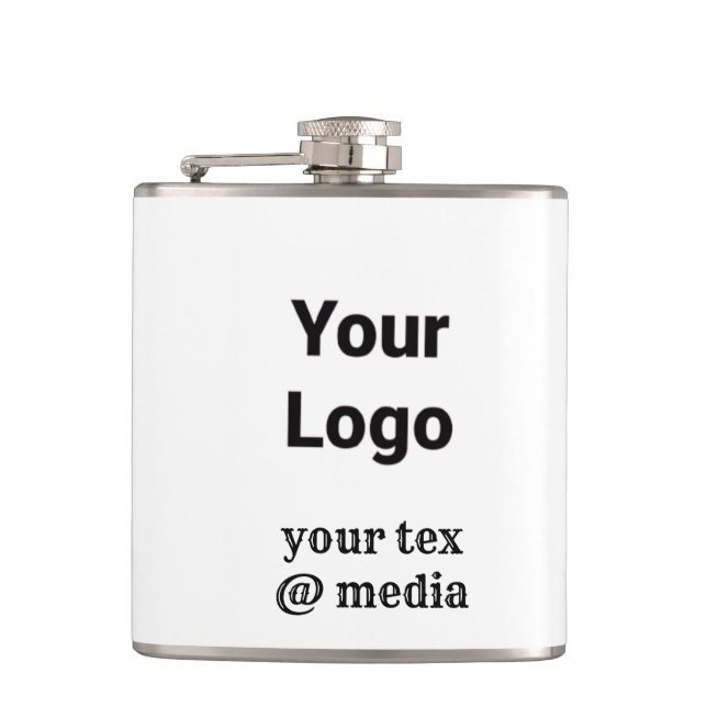 Vinyl Wrapped Flask (Front)