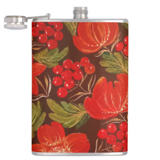 Vinyl Wrapped Flask