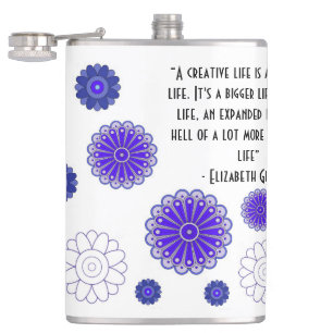 Vinyl Wrapped Flask